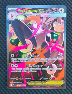 Pokemon TCG - Mega Lopunny ex SIR 128/094 - Phantasmal Flames - NEAR MINT - Image 1