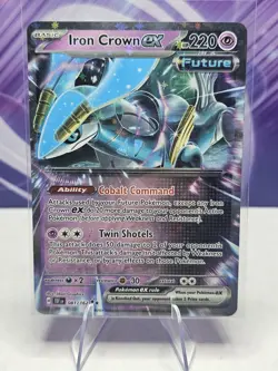 Iron Crown ex 081/162 Pokemon TCG Temporal Forces - Image 1