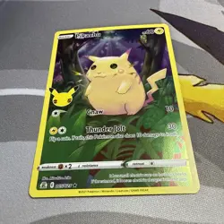 Pikachu 005/025 Celebrations NM Full Art Pokemon TCG - Image 2