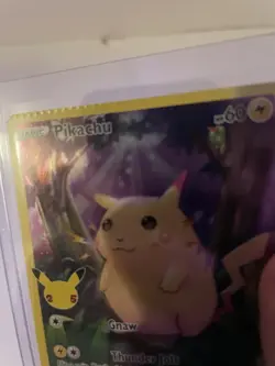 Pokemon TCG Celebrations Pikachu 005/025 - NM CRIMPED MANUFACTURER ERROR - Image 2