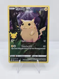 Pokemon Pikachu TCG 005/025 Celebrations 25th Anniversary - Image 1