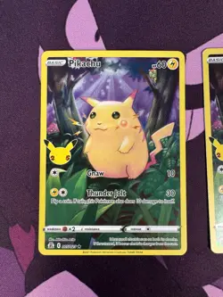 Pokemon TCG Pikachu Celebrations X2 Cards 005/025 25th NM Pack Fresh - Image 2