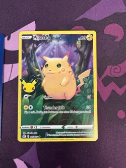 Pokemon TCG Pikachu Celebrations X2 Cards 005/025 25th NM Pack Fresh - Image 4