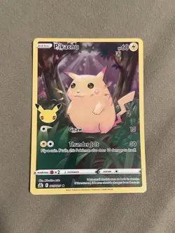 Pokemon TCG Pikachu Celebrations 005/025 Holo Holo Rare - Image 1