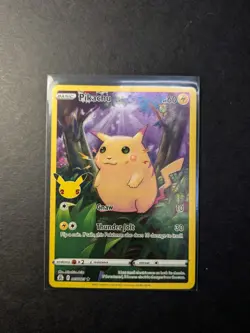 Pokemon Pikachu TCG Holo Rare Card Celebrations 005/025 - Image 1