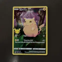 Pokemon TCG Pikachu Celebrations 005/025 Illustration Rare - Image 1