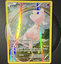 Pokemon TCG Mew XY110 XY Promo Holo Basic Psychic 70 HP ENG Standard TPC - Image 1