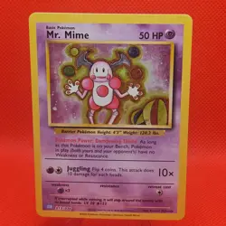 MR. MIME 013/034 POKEMON HOLO CLASSIC COLLECTION TRADING CARD GAME CLASSIC LP - Image 1
