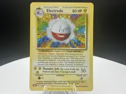 Electrode 011/034 Holo Classic Collection Trading Card Game Classic Pokemon NM - Image 1