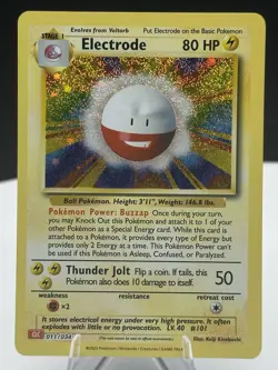 Electrode 011/034 Holo Classic Collection Trading Card Game Classic Pokemon NM - Image 3