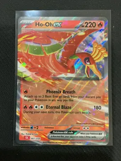 Ho-oh ex 007/034 Holo Classic Collection Trading Card Game Classic Pokemon NM - Image 1