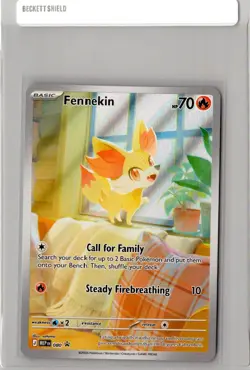 Fennekin 080 ME: Pokemon TCG Mega Evolution Promo MEP Holo NM - Image 1
