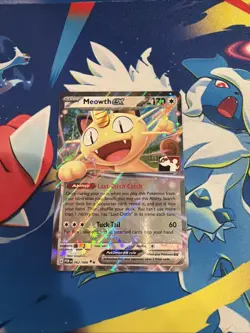 Meowth ex 062/088 NM Play Stamp Pokemon Play! Prize Pack Series 9 - Image 1