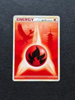 Pokemon TCG Ho-Oh Fire Energy Promo Heart Gold Soul Silver Card 2009 HGSS - Image 1