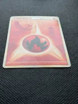 Pokemon TCG Ho-Oh Fire Energy Promo Heart Gold Soul Silver Card 2009 HGSS - Image 2