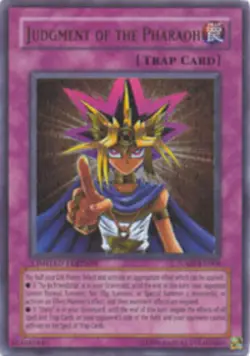 Moderately Played, English Yu Gi Oh Judgment of the Pharaoh - JUMP-EN008 - Ultra - Image 1