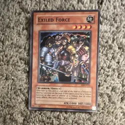 Konami Yu-Gi-Oh! Exiled Force LOD-023 Legacy of Darkness Unlimited super rare - Image 1