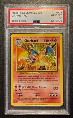 2023 Pokemon CLC-Trading Card Game Classic Charizard & Ho-Oh Ex Deck - PSA 10 - Image 1