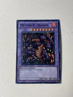Yu-Gi-Oh! TCG Meteor B. Dragon 1st Edition PRC1 EN004 Super Rare VLP - Image 1