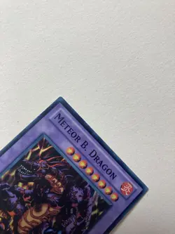 Yu-Gi-Oh! TCG Meteor B. Dragon 1st Edition PRC1 EN004 Super Rare VLP - Image 2