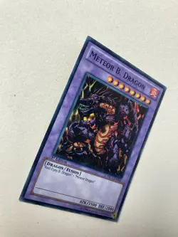 Yu-Gi-Oh! TCG Meteor B. Dragon 1st Edition PRC1 EN004 Super Rare VLP - Image 4