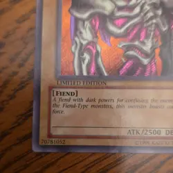 Yu-Gi-Oh! Summoned Skull 2002 Collectors Tin BPT-002 Secret Foil LE EN - Image 5