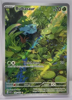 2023 Pokemon 151 Chase Lot of 2 Cards: 166 Bulbasaur IR, 200 Blastoise EX SIR - Image 3