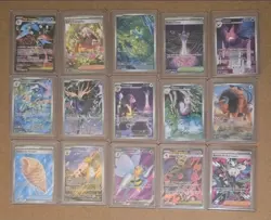POKEMON CHAOS RISING IR / SIR LOT - INCLUDES 2 SIR - 15 CARDS MINT - Image 1