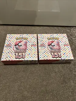 Pokemon Scarlet Violet 151 Booster Box Japanese Sealed with Shrink Wrap x2 - Image 1