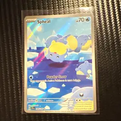 Spheal 199/191 Sv08 Surging Sparks Illustration Rare Holo HP 70 ENG Pokemon - Image 1