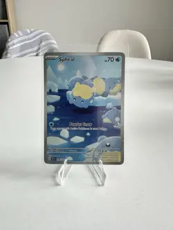 Spheal 199/191 SV08: Surging Sparks - Pokemon Card - NM - Image 1