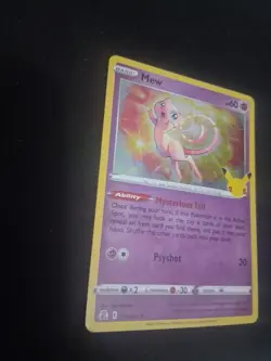 Mew 011/025 Celebrations Holo Pokemon TCG Near Mint - Image 3