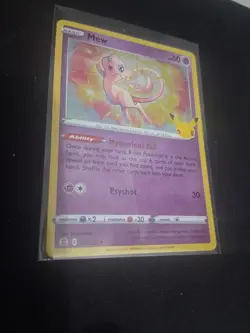 Mew 011/025 Celebrations Holo Pokemon TCG Near Mint - Image 4