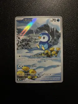 Piplup 098/094 Illustration Rare Phantasmal Flames Pokemon TCG - Image 1