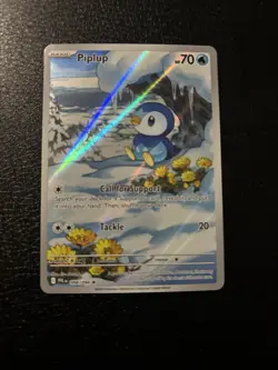 Piplup 098/094 Illustration Rare Phantasmal Flames Pokemon TCG - Image 2