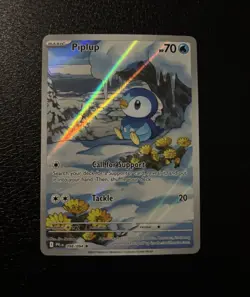 Piplup 098/094 Illustration Rare Phantasmal Flames Pokemon TCG - Image 3