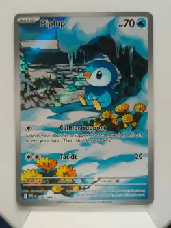 Pokemon TCG Phantasmal Flames PFL Piplup 098/094 Full Art SIR NM - Image 1