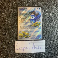 Pokemon TCG Card Piplup 098/094 Phantasmal Flames Illustration Rare - NM - Image 2