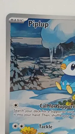 Pokemon TCG Piplup 098/094 Me02 Phantasmal Flames Illustration Rare Holo - Image 2