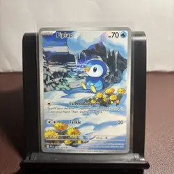 Pokemon Card TCG - Piplup 098/094 - Phantasmal Flames - Illustration Rare - - Image 1