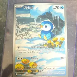 The Pokemon Company Piplup 098/094 Me02 Phantasmal Flames Holo Illustration Rare - Image 1