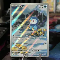 Pokemon TCG The Pokemon Company Piplup 098/094 Me02 IR Holo Eng HP70 - Image 1