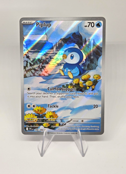 Piplup 098/094 Illustration Rare Holo Basic Pokemon TCG English Me02 70HP - Image 1