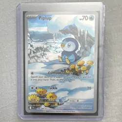 The Pokemon Company Piplup 098/094 Me02 Phantasmal Flames Illus Rare Holo EN - Image 1