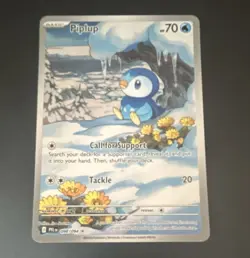 The Pokemon Company Me02 Phantasmal Flames Piplup 098/094 Holo IR Eng 70 HP - Image 1
