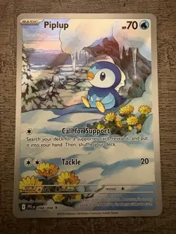 Pokemon TCG Phantasmal Flames Piplup Card 098/094 NM Condition - Image 1