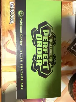 Pokemon TCG Perfect Order Pokemon Center Elite Trainer Box PC ETB Sealed Mega - Image 2