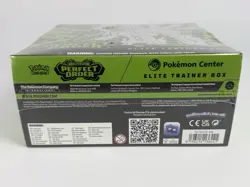 Perfect Order PC Elite Trainer Box ETB Pokemon Center Exclusive TCG SEALED - Image 4