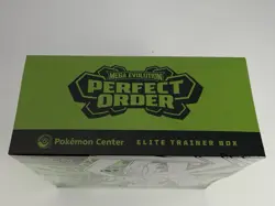 Perfect Order PC Elite Trainer Box ETB Pokemon Center Exclusive TCG SEALED - Image 5