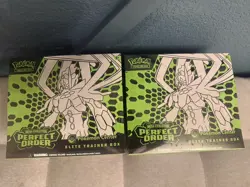 🔥✅Perfect Order Pokemon Center ETB Elite Trainer Box Pokemon TCG - LOT OF 2✅🔥 - Image 1